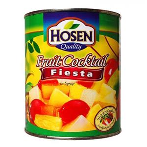 کمپوت مخلوط میوه حسین 836گرم Hosen