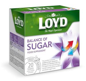 دمنوش دارویی مخصوص تنظیم قند بدن لوید Balance Of Sugar Loyd 