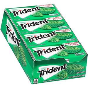 Trident آدامس نعنایی تریدنت 12 عددی