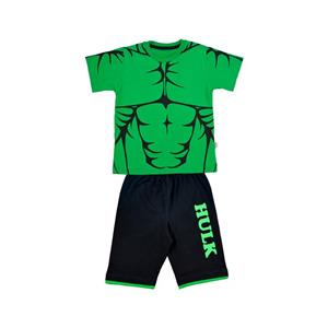 ست تی شرت و شلوارک پسرانه وچیون طرح هالک مدل 20102 Vachyoon Hulk 20102 T-Shirt and Shorts Set For Boys