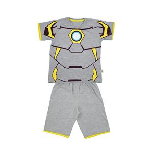 ست تی شرت و شلوارک پسرانه وچیون طرح آیرون من مدل 20104 Vachyoon IronMan 20104 T-Shirt and Pants Set For Boys