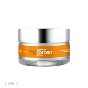 ژل کرم شفاف کننده  و ضد چروک پوست فاربن حاوی ویتامین C حجم 50 میل Farben Clarifying Skin Gel With Vitamin C 50ml