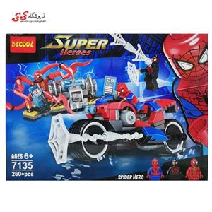 لگو موتور اسپایدرمن و کارنیج دکول SPIDERMAN 7135