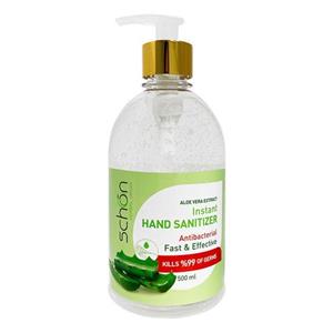 ژل ضد عفونی کننده قوی دست شون حجم 500 میل Schon Intense Hand Sanitizer Gel 500ml