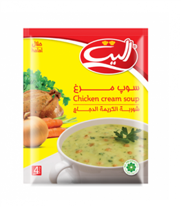 سوپ اماده مرغ الیت 65 گرم 