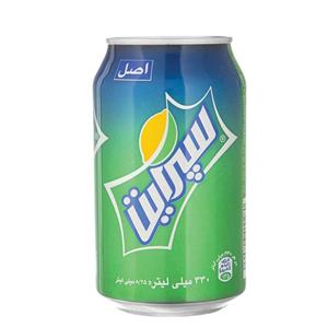 نوشابه قوطی اسپرایت 330 میلی لیتر