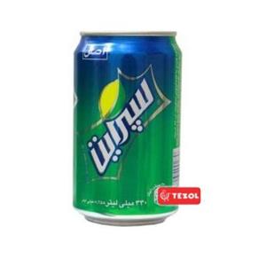نوشابه قوطی اسپرایت 330 میلی لیتر