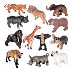 اسباب بازی فیگور حیوانات جنگل کوچک-ANIMAL WORLD