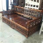 تخت سنتی چوبی طرح هندی