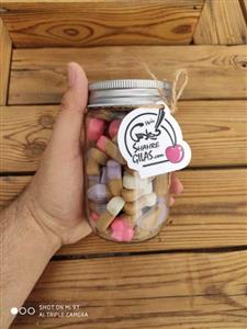 کندی جار کوچک پاستیل بستنی شهر گیلاس