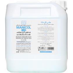 محلول ضد عفونی کننده الکلی 70 درصد 4 لیتری مانی کل Manicol 70% Instant Disinfectant Solution 4000 ml