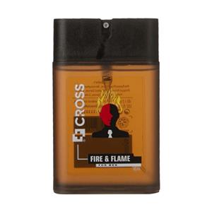 عطر جیبی مردانه کراس مدل Fire and Flame حجم 45 میلی لیتر Cross Fire and Flame Pocket Perfume For Men 45 ml