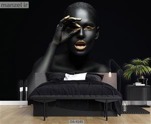 پوستر دیواری طرح چهره ۴۱۴۵-DA