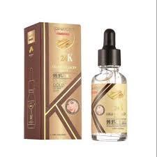 سرم کلاژن دار و ضد چروک صورت طلای 24 عیار کیانسوتو QIANSOTO 24K GOLD SERUM 