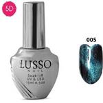 ژل لاک چشم گربه ای 5D لوسو شماره 005 Lusso Cat’s Eye Gel Nail