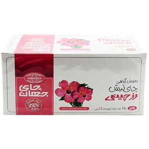 دمنوش کیسه ای چای ترش رز چینی جهان مجموعه 24 عددی Jahan Herbal Tea Hibiscus Pack of 