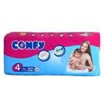 پوشک کانفی CONFY سفارش عرب سایز 4بسته 32عددی