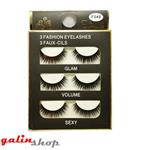 مژه ۳ بعدی مدل F048 فشن FASHION EYELASHES