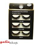 مژه ۳ بعدی مدل F049 فشن FASHION EYELASHES