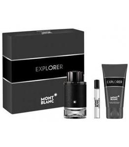 عطر ادکلن گیفت ست مون بلان اکسپلورر ادو پرفیوم ۳ تکه ۱۰۰ میل Explorer Eau de Parfum Gift Set 3 Pc 