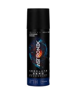 اسپری دئودورانت مردانه استرونکس Astronex مدل Absolute Zero حجم 200 میلی‌لیتر Asrtronex Absolute Zero Body Spray For Men 200ml