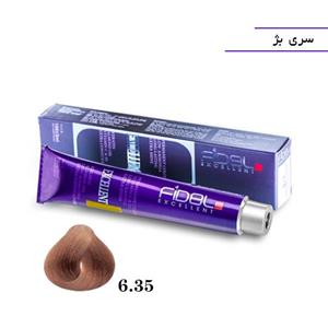 رنگ موی فیدل سری بژ شماره 6.35 fidel hair color 