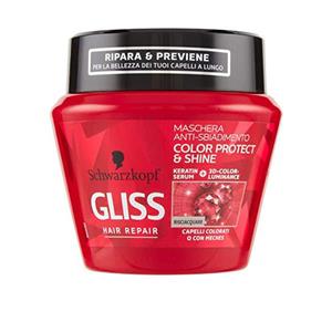 ماسک مو ترمیم کننده گلیس مدل GLISS Color Protect & Shine Hair Mask 