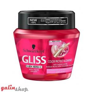 ماسک مو ترمیم کننده گلیس مدل GLISS Color Protect & Shine Hair Mask 