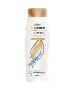 شامپو موهای رنگ‌شده و آسیب‌دیده لابورن Laboren حجم 300 میلی‌لیتر Laboren Reinforcement Shampoo For Colored And Damaged Hair 300ml