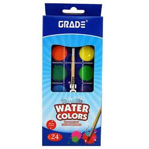 آبرنگ 24 رنگ Grade
