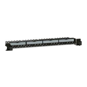 پچ پنل 24 پورت Cat 6 UTP لگراند OEM کیستونی legrand 33561 legrand patch panel 33561 CAT6 24port