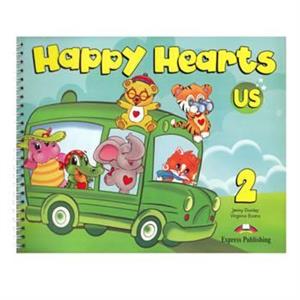 کتاب Happy Hearts 2 اثر Jenny Dooley and Virginia Evans انتشارات Express Publishing