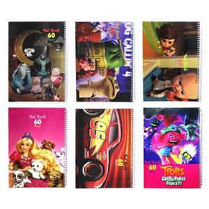 دفتر نقاشی 60 برگ سیبو طرح لگو کد s-54