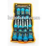 پیچ گوشتی کیفی 7 عددی تاپ نوچ