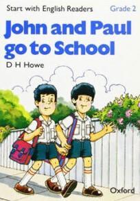 کتاب Start with English Readers. Grade 2: John and Paul go to School