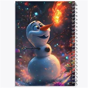 دفتر مشق 100 برگ سم طرح Frozen