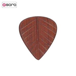 کلایتون لعهفشق، گیتار پیک مضراب Medium Pick Soft ELP/3، Exotic Blon Clayton Exotic Leaf Paddock ELP3 Guitar Wood Picks 3 Pack