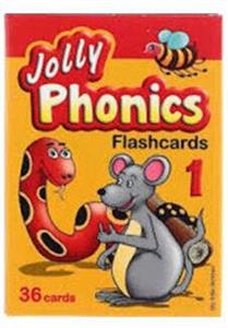 فلش کارت جولی فونیکس Jolly Phonics 2 FlashCards 