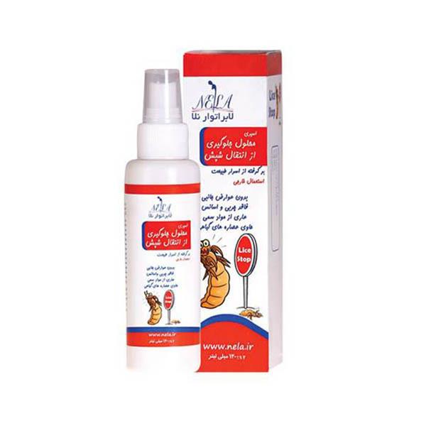 اسپری جلوگیری از انتقال شپش لابراتوار نلا ۱۲۰ میلی لیتر