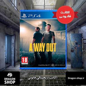 خرید اکانت قانونی بازی A Way Out برای PS4 و PS5