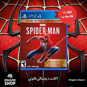 Spiderman Game of the Year Edition اکانت قانونی