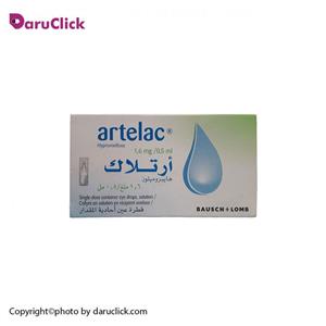 قطره تک دوز آرتلاک بوش اند لومب Bausch Lomb Artelac Single Dose Drop