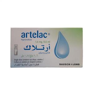 قطره تک دوز آرتلاک بوش اند لومب Bausch Lomb Artelac Single Dose Drop