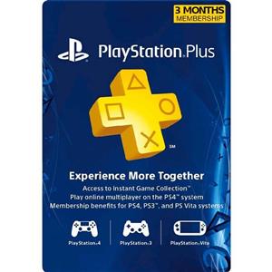 پلی استیشن پلاس سه ماهه آمریکا PlayStation Plus USA 3 Months