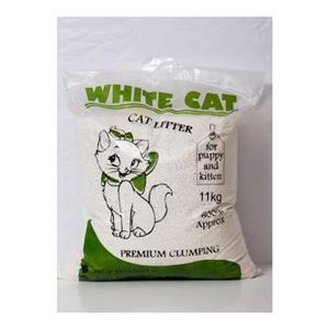 خاک گربه 11 کیلوگرمی white cat 