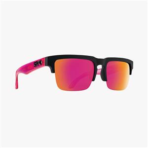 عینک آفتابی اسپای مدل Helm 5050 Soft Matte Black Translucent Pink 