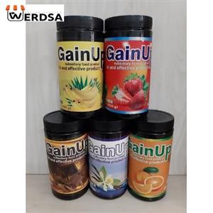 پودر چاق کننده بدن گین آپ با طعم توت فرنگی Gain Up  Body fattening powder with strawberry flavor Gain Up
