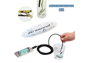 دوربین آندوسکوپی 1.3 مگاپیکسل لنز7mm کابل 1متر دارای ارتباط USB سازگار با ویندوز و اندروید