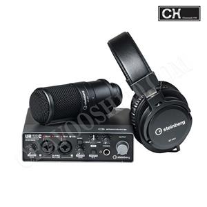 پکیج کارت صدا Steinberg UR22C Recording Pack