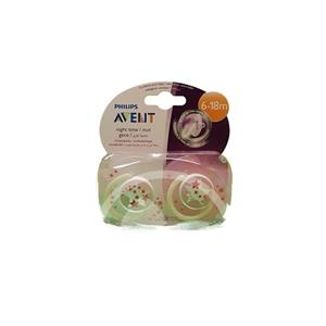 PHILIPS AVENT 6-18 پستانک شب تاب
